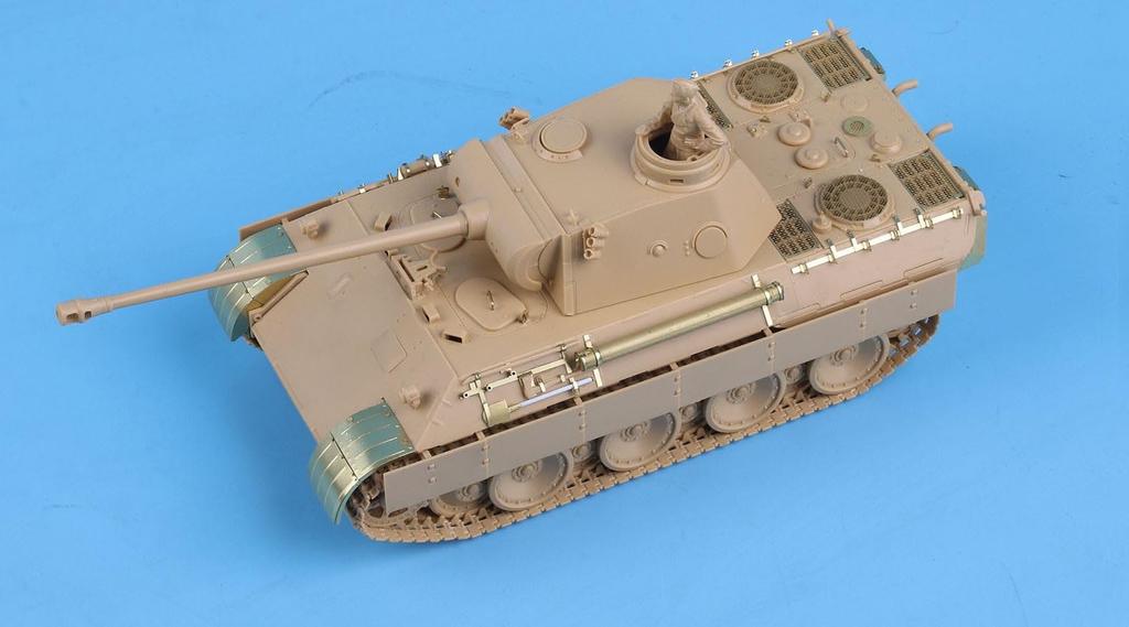 Tetra Model ME Series German Panther D Tank T Plastic Model Parts ME4807 1/48 (for Company)