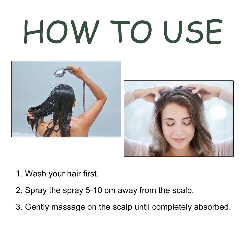 Hair Growth Oil Suitable For Men And Women Hair Growth Spray Oil Hair Care Frizz Hair Loss 30ML