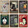 Metal Signs Vintage Metal Plates Posters Retro Wall Art Bar Accessories Mancave Tin Sign Room Luxury Home Decor Item Decorations