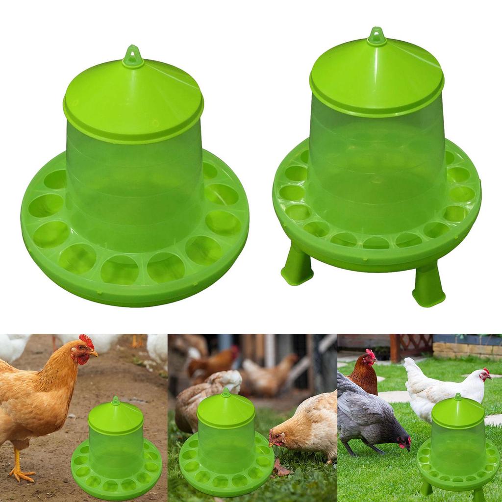 Mangeoire Abreuvoir Tonneau Distributeur de Nourriture Abreuvoir Automatique pour Volailles pour Dinde