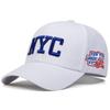 Unisex NYC Letter Embroidery Baseball Caps Spring Autumn Outdoor Sunscreen Hat Adjustable Casual Trucker Hats