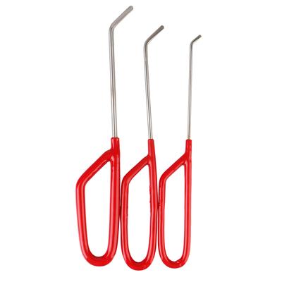 StainlessSteel Auto Body Dent Removal DingsHails Dent Repair Pry Bar Rod Hook Dent Repair Tool Car Dent Repair