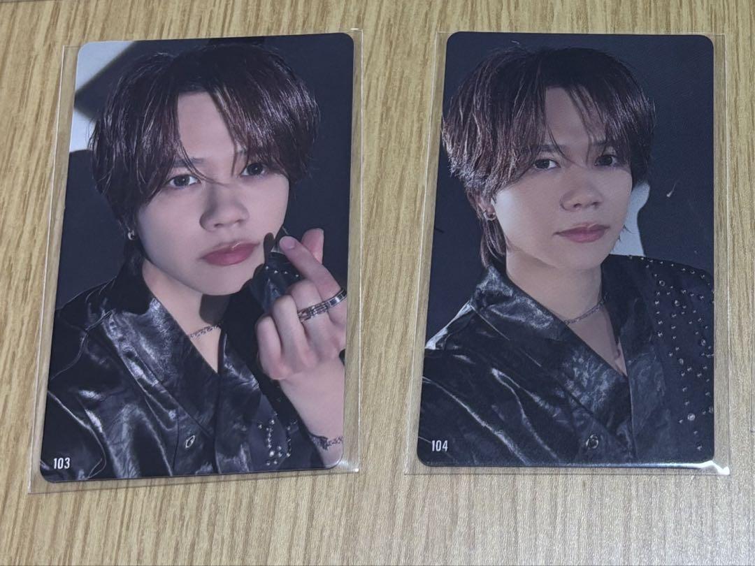 

[Б/У] INI Кёсукэ Фудзимаки Коллекционные карточки 103 104