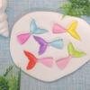 Resin Mermaid Tail Decoration Crafts Flatback Cabochon Kawaii DIY Embellishments For Scrapbooking Accessories