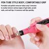 Mini Electric Grinding Nail Grinder Smooth Intelligent Speed Regulation Electric Manicure Device Nail Polishing Nail Tool Set