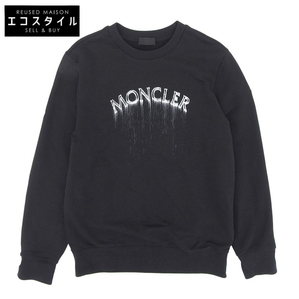 

MONCLER Men s Logo Print Sweatshirt, Black, Size M, J10918G00004, 809KR, 24 Stainless Steel tops M blackUsed