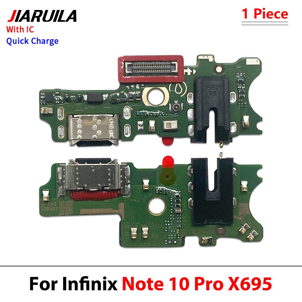 USB Charger Charging Port Dock Connector Board Flex Cable For Infinix Note 11 Pro Note 11 Pro 1G Note 11 1G Note 11 Pro 1G X6711