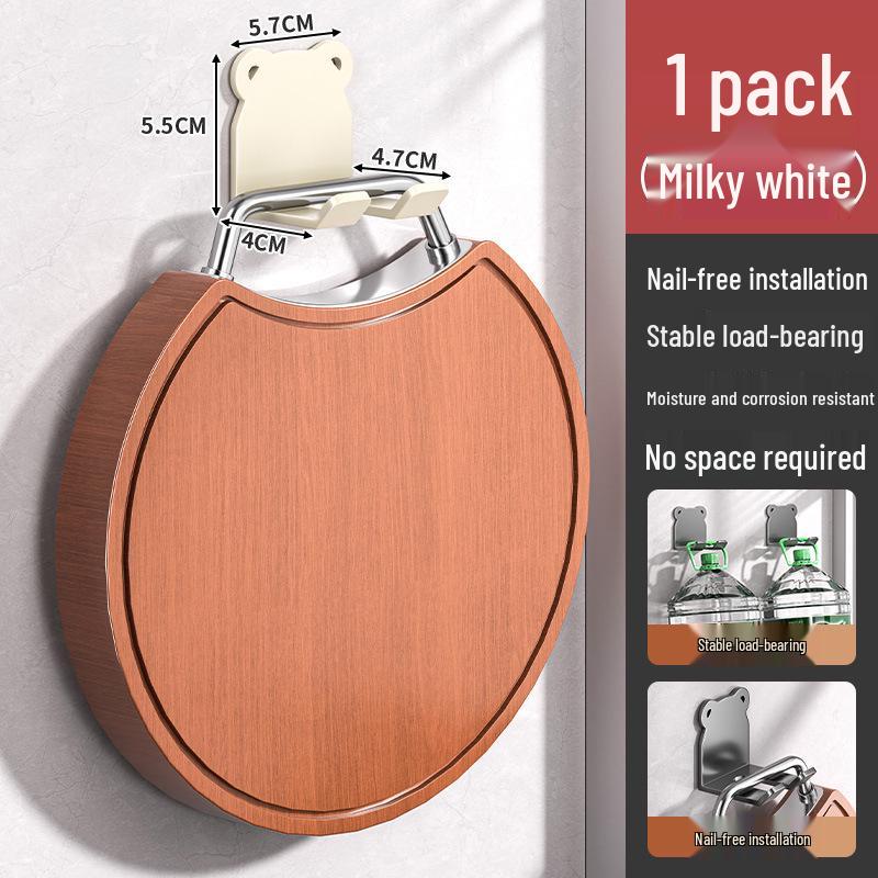 

Многофункциональная кухонная полка без сверления: Органайзер для разделочных досок, подставка для кастрюль и крючки для хранения