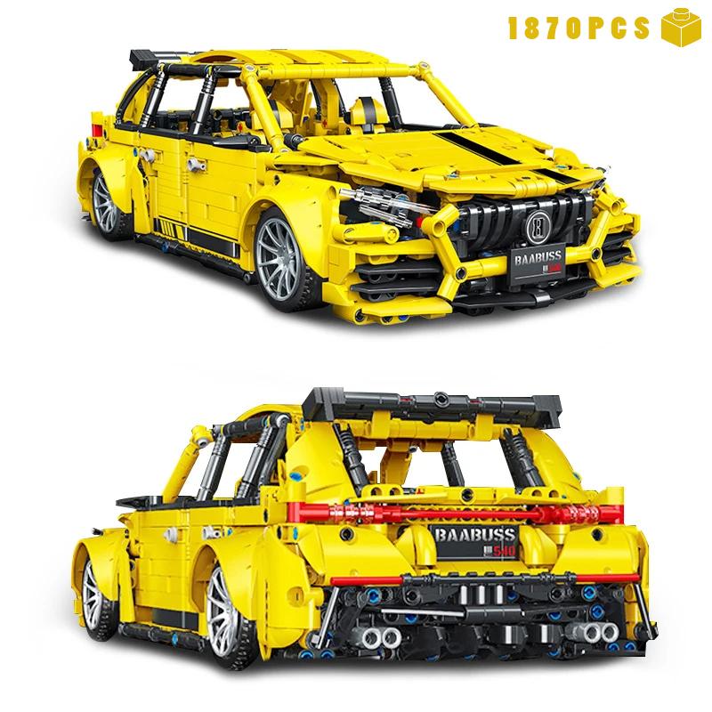 

Нетоксичные Новые Технические Скоростные Гонки Строительные Блоки Модель Спортивного Автомобиля Moc Собираемые Кирпичики Игрушки Подарок на День Рождения Рождество Хэллоуин Для Детей no original box