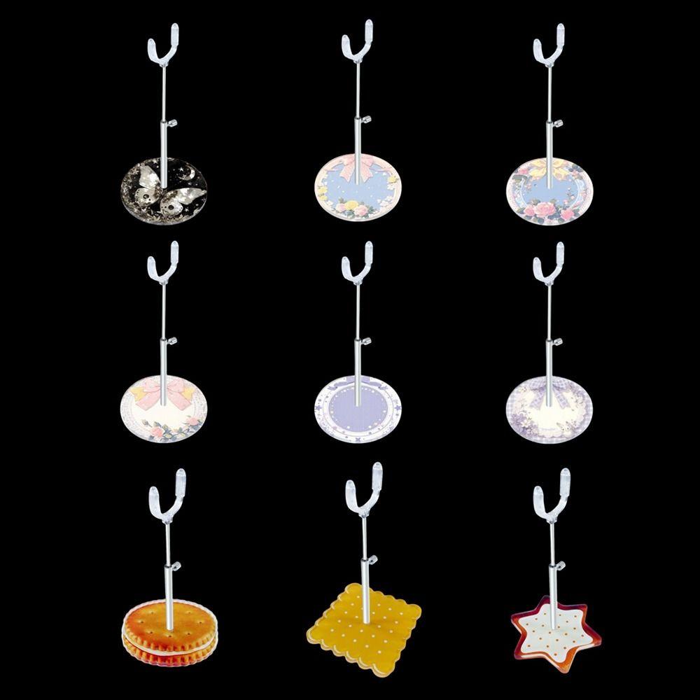 Shaped Base Doll Standing Bracket Retractable Model Holder Doll Display Rack  Doll Accessories