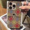 Fashion And Luxury E-Etro For IPhone 17 16 15 11 12 13 14 Pro Max Plus Pro Corrugated Translucent Back Phone Cover