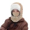 Bow Pattern Pullover Hats Cold Proof Cycling Mask New Ear Protection Cap  Winter