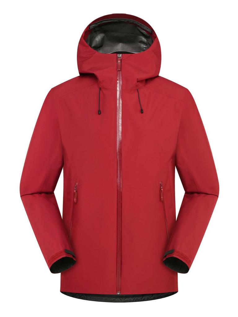 Unisex Waterproof 3-in-1 Mountaineering Jacket Set with Taped Hardshell