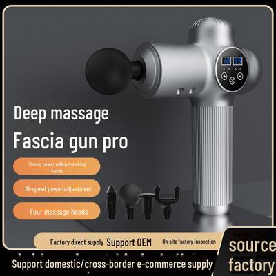 Portable Fascia Gun: Deep Muscle Relaxation Massager for Neck