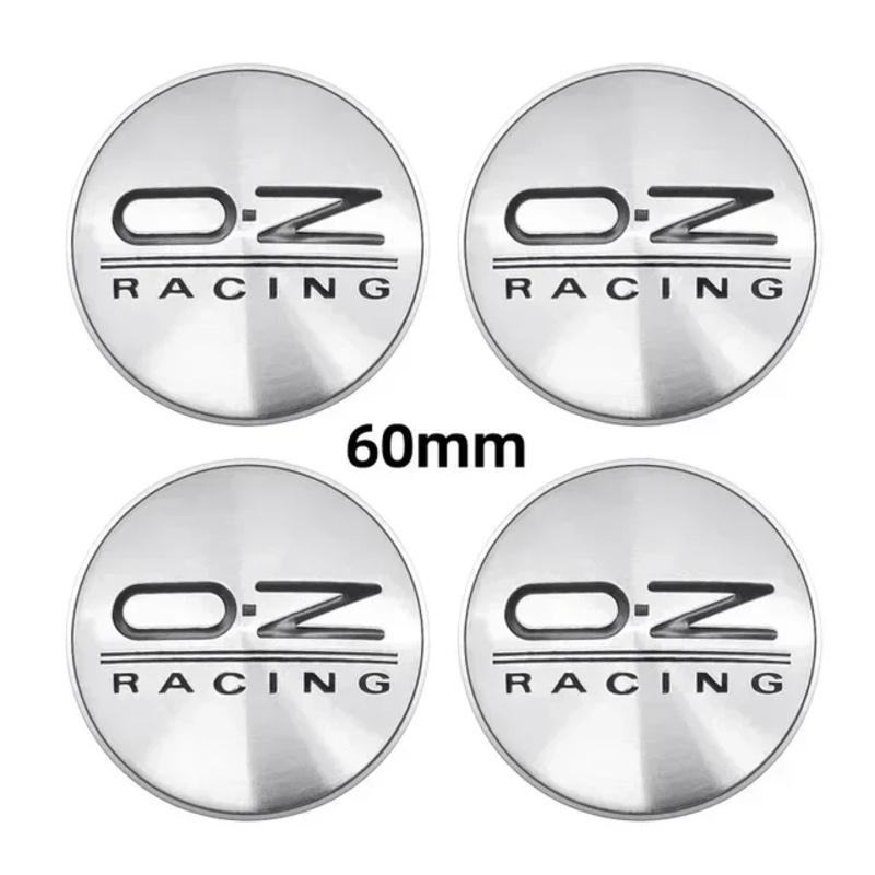 4pcs Car Wheel Hub Center Caps 56mm 60mm 68mm 65mm  For Rim Cover Auto OZ Logo Badge Emblem Exterior Styling Accessories