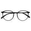 Fashionable PC Unisex [AIYUJIWU] Non-Prescription Eyeglasses, Glasses, Lightweight, (Bright Black)