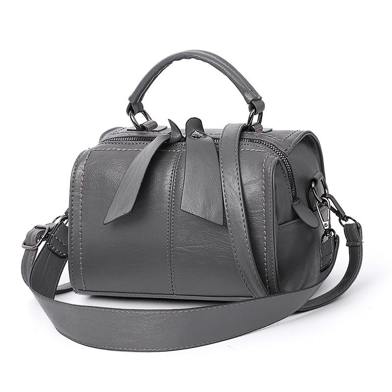 Women's 2026 Korean Winter Fashion Soft Leather Handbag: Shoulder & Crossbody Bag