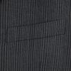 LANVIN Striped Pattern tailored jacket gray Men's Used