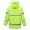 Men's Winter Heating Reflective Jacket - Thick, Rainproof, Cotton-Padded Workwear for Road Administration and Highway Duty