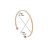 Fashion Hand Jewelry Bangle High-end Hand Ornament Shimmering Light Luxury Bracelet  Wedding