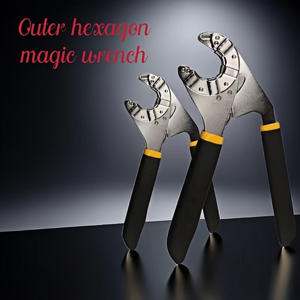 1pc Activity Multifunctional Wrench 8-inch Opening Can Be Clipped External Hexagonal Wrench