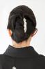 Watmosphere 4w016 Pearl-Detail Kanzashi Hair Comb, 5 x 10 cm