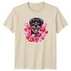 Rottweiler Dog Love Heart Balloons Unisexs TShirt Rottweiler Pet Lovers