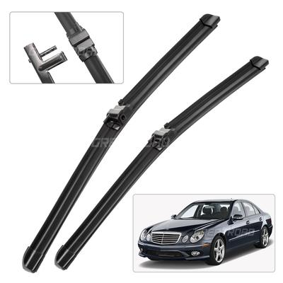 Pour Mercedes Classe E W211 S211 2002-2009 2003 2004 2005 2006 Essuie-glace Balais d'essuie-glace avant Pare-brise Balais pour vitres 26"+26"""