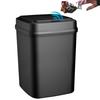 Bathroom Touchless Trash Automatic Sensor Kitchen Trashcan Large Wastebasket Electric Trash Can Dustbin for Office Kitchen