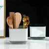 Utensils Multifunctional Chopsticks Cage Spoon Fork Storage Holder Cutlery Drain Rack Chopstick Box