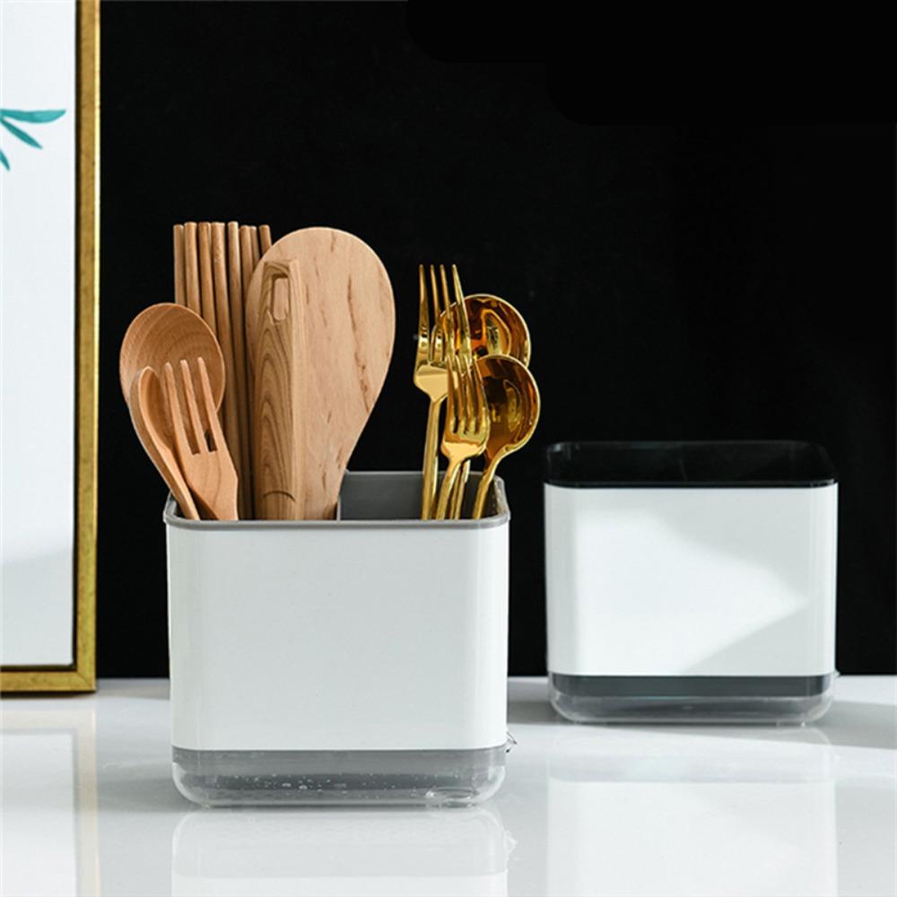 Utensils Multifunctional Chopsticks Cage Spoon Fork Storage Holder Cutlery Drain Rack Chopstick Box