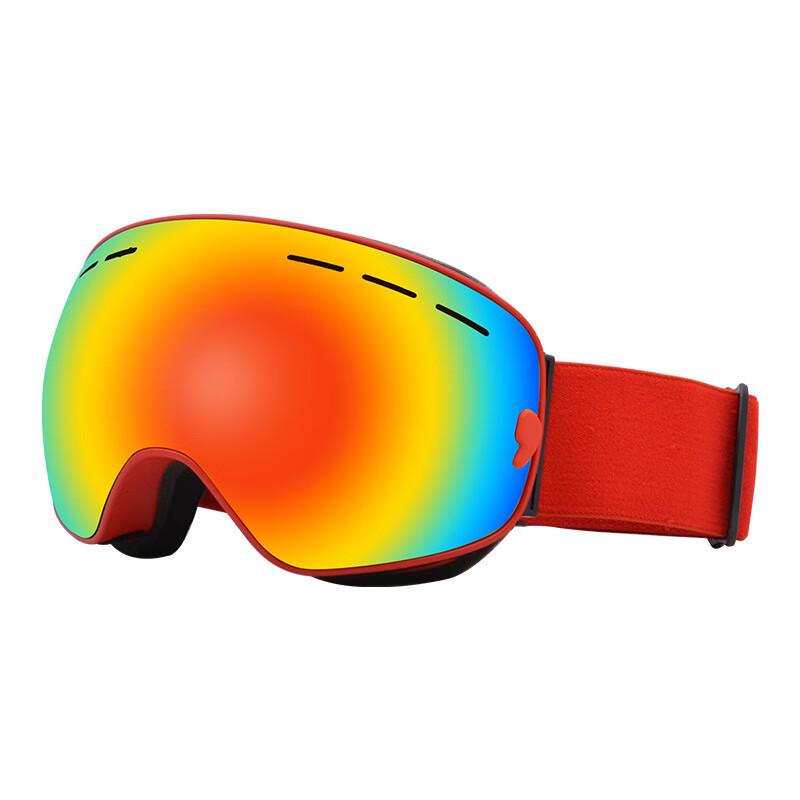 Spherical Anti-Fog Ski Goggles One Size