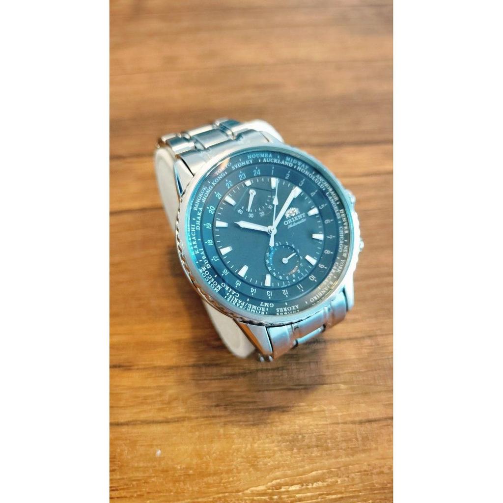 Used Orient Star WZ0041FA Kingmaster World Time Automatic Winding with 40 Hours Power Reserve Working Item Daily Difference Around 20 Seconds