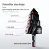 Three-Flute Hex Shank Reaming Bit for Water Pipe Repair with Phosphating Black Coating