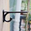 European Retro Cast Iron Triangle Bookshelf Support Bracket