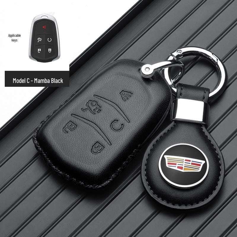 Premium Key Case for Cadillac: XT4, CT5, XT5, CT6, CT4, XT6, GT4 Models - Full Wrap Protective Shell