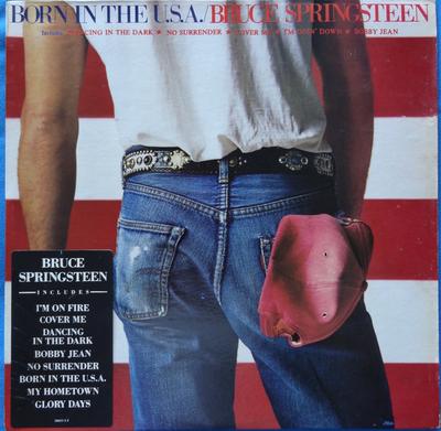 LP Record BRUCE SPRINGSTEEN - Born In The U.s.a. QCL22110 CBS 1984 Philippine Rock Used