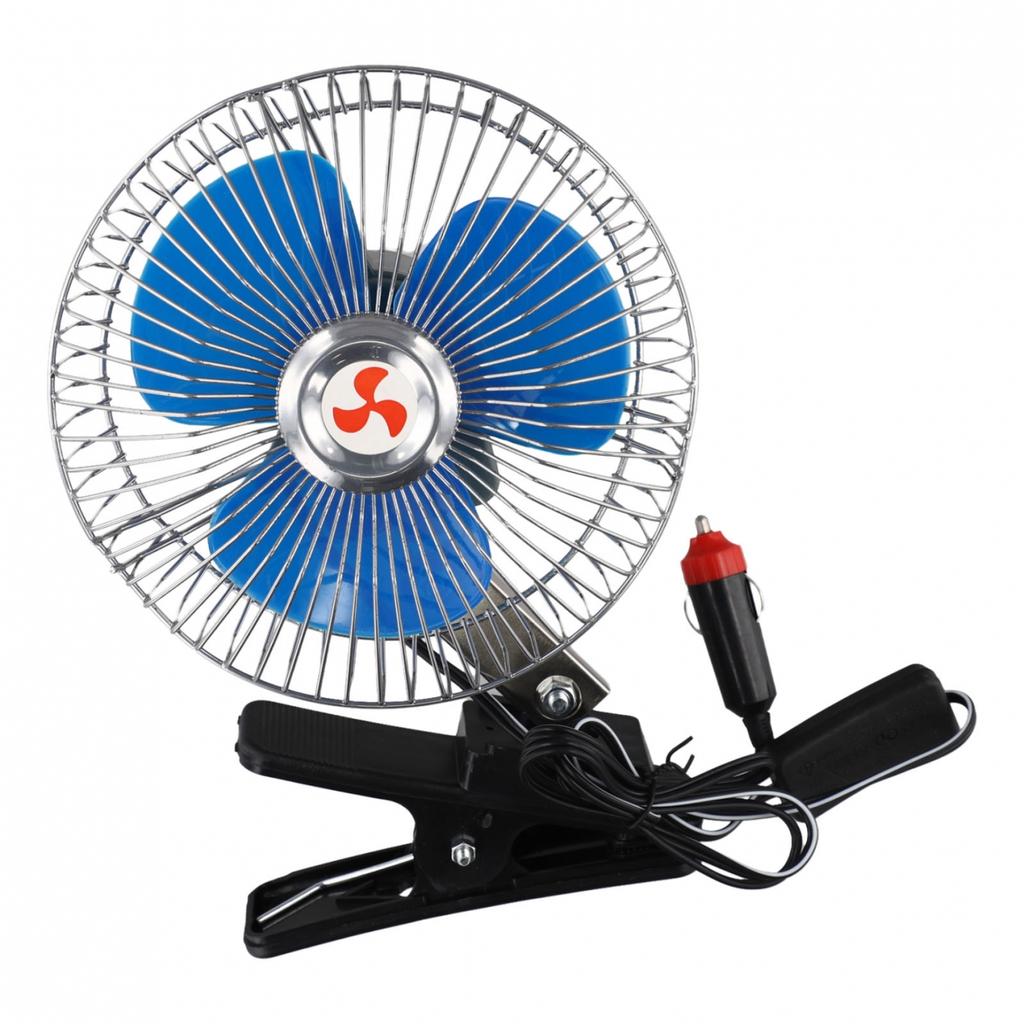 Automatic Rotation Metal Car Fan Silent Strong Wind Cooling V V