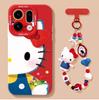 Big Face Cat Is Suitable for Xiaomi Mi 17 Red 15promax New Year Oppofindx9 Soft X8 Samsung S25 Mobile Phone Case