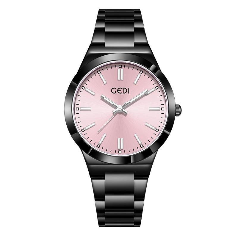 Watch Women'S Watch Fashion Dopamine Simple High Value Quartz Watch Women'S Waterproof Steel Belt Watch