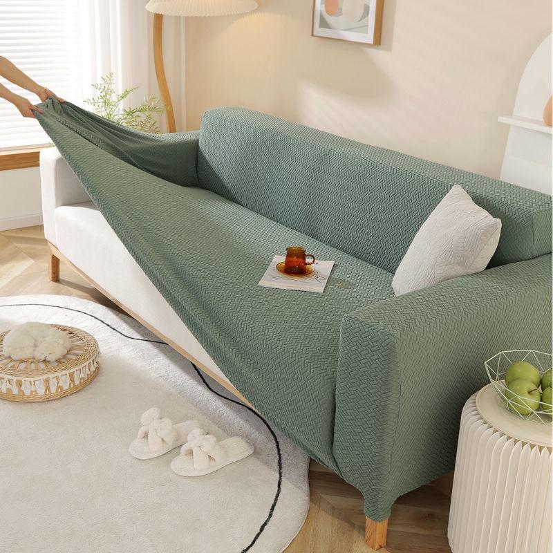 Husă de canapea pentru sufragerie husă de canapea elastică, elastică, all-inclusive, elastică, în formă de L, huse de canapea de colț 1/2/3/4 locuri