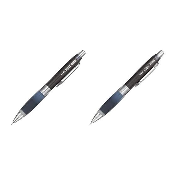 Mitsubishi Pencil Alpha Gel Mechanical Pencil, 0.5mm, Firm Lead, Black, M5618GG1P.24