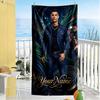Mbappe Customized Name Beach Towel Quickdry Soft Microfiber Portable For Swimmingbeachcamping Travel Beach Accessoriesgym