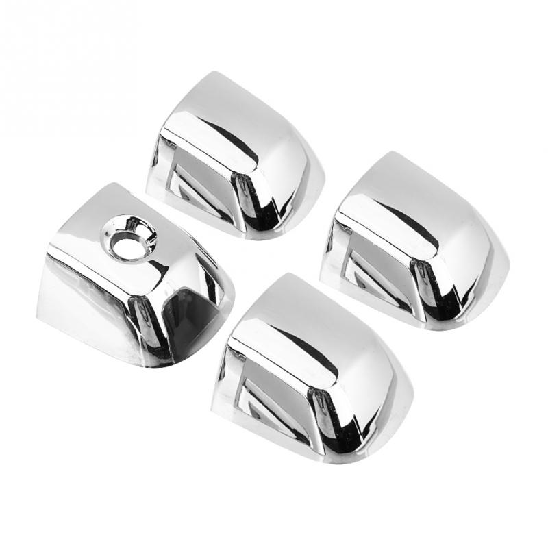 8 Pcs Silver Chrome Car Chromium Electroplating Door Handle Cover Trim for Toyota Land Cruiser Prado 2010-2018 Car