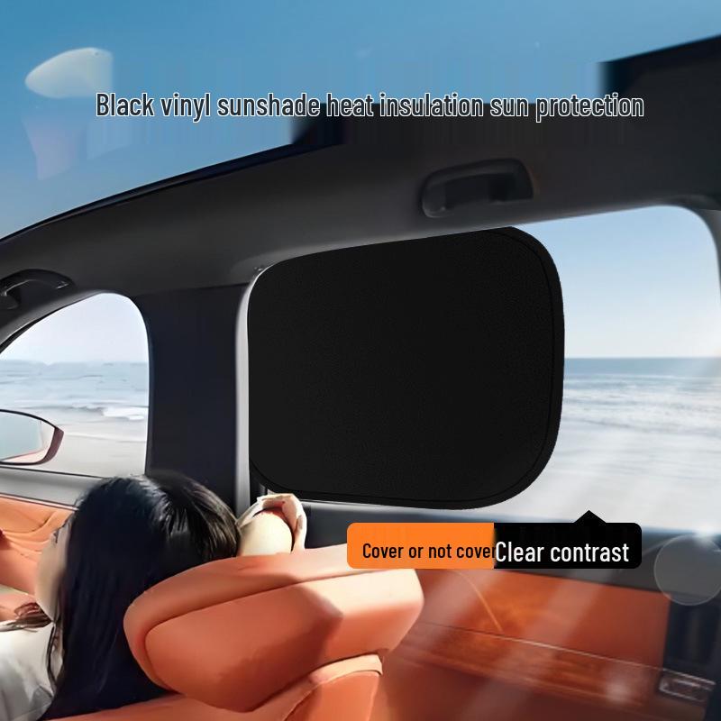 Car Sunshade: Static Suction Sun Visor for Side Windows - Heat Insulation & Sun Protection