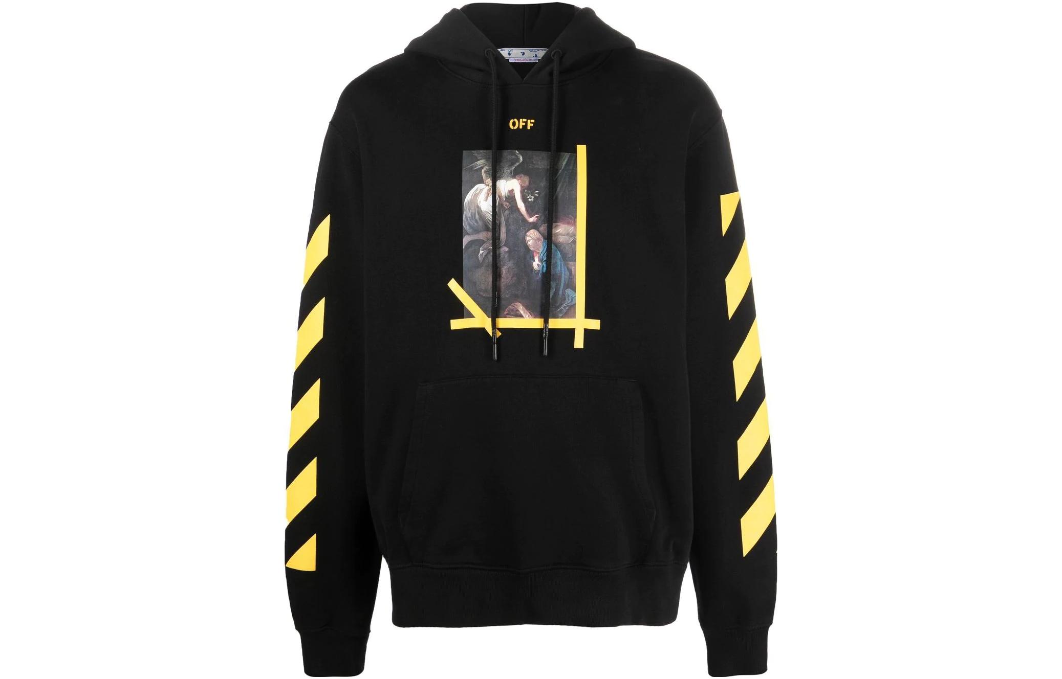 Худи OFF-WHITE с принтом Караваджо OMBB097C99FLE0131001 XS