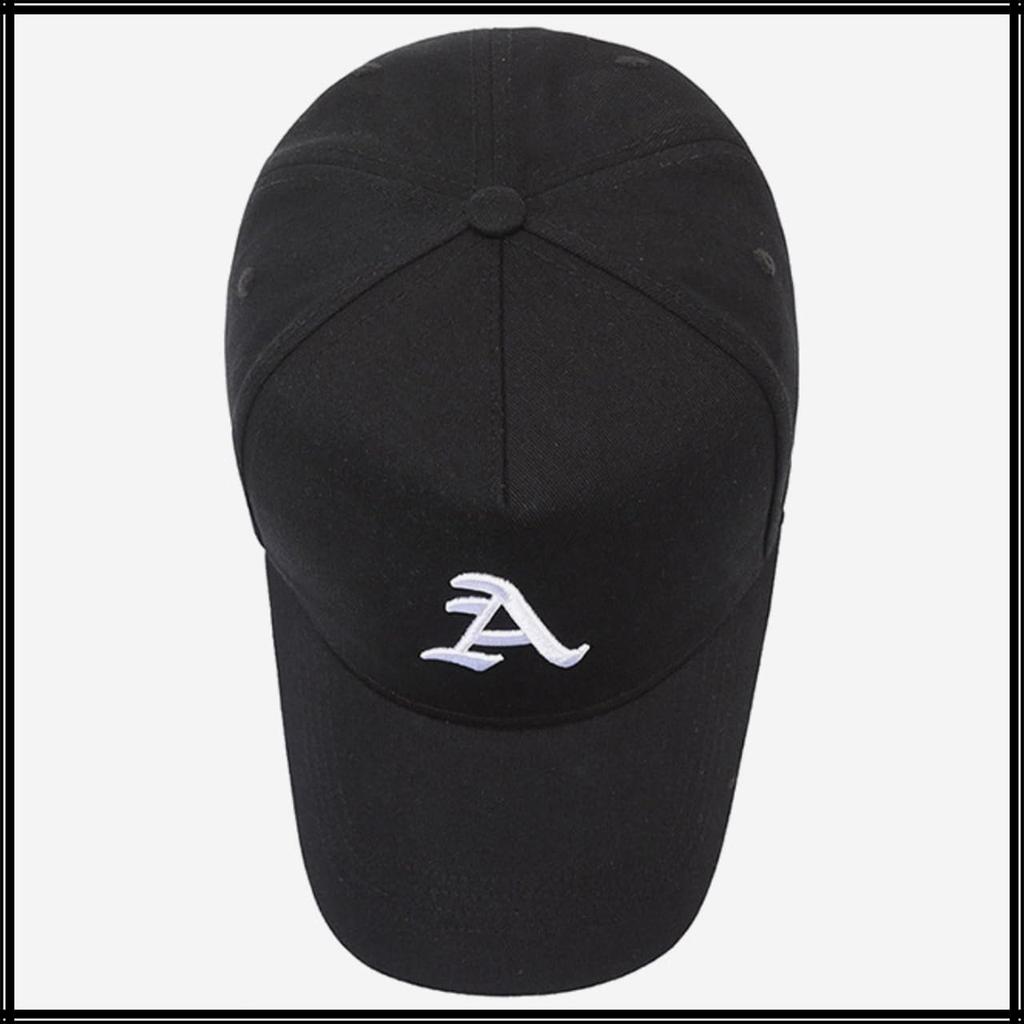 Embroidered Cotton CZA164 [White Fang] Hat, Cap, Large, Simple, Stylish, Casual, Men's, Women's, (Black Gold)