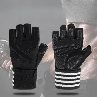 Anti Slip Shock Absorbing Training Breathable Wrist Protection Bicycle Gloves  Outdoor Sports Fitness Cycling Gloves for Men