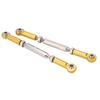 2Pcs Steering Rear Suspension Arm Tie Rod Steering Shaft Tie Rod for JLB 1 10 Racing Truck Or