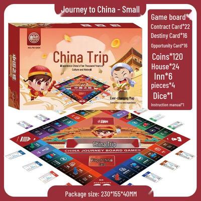Brangdy Children's World Tour Board Game